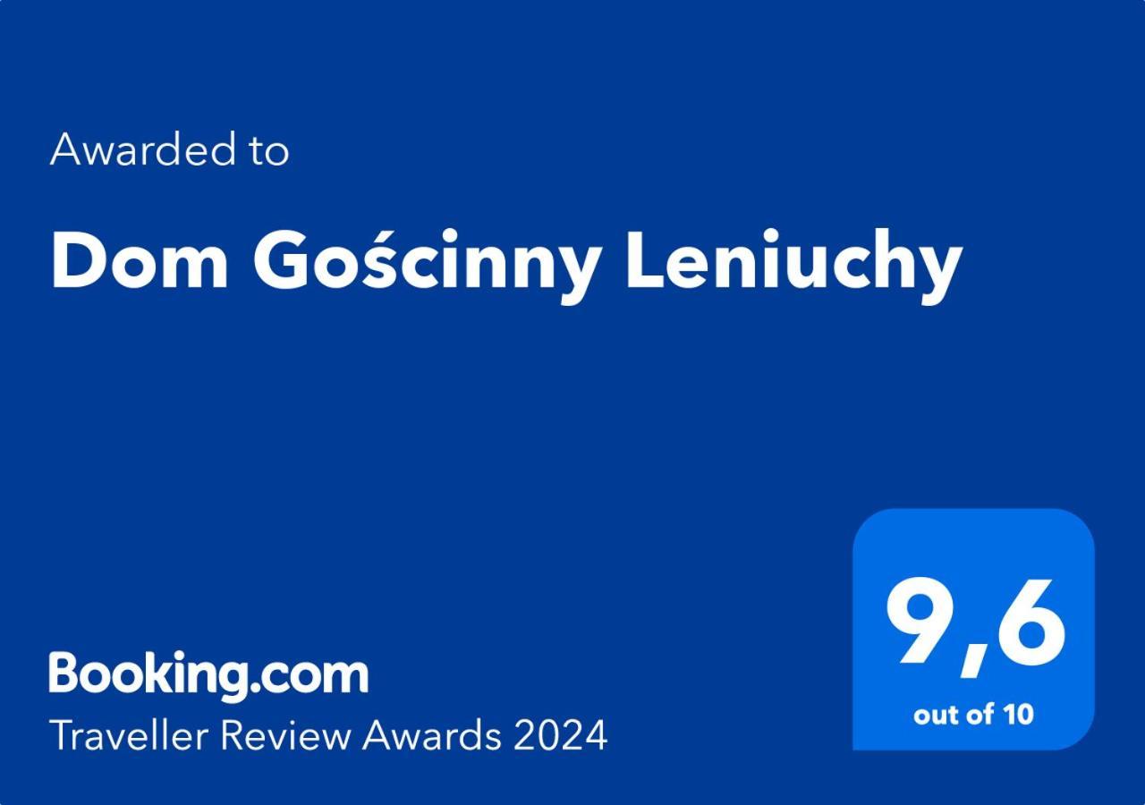 Dom Goscinny Leniuchy Leśna Εξωτερικό φωτογραφία